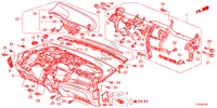PANEL DE INSTRUMENTO(LH) para Honda JAZZ HYBRID IMA-S    TEMP TIRE 5 Puertas automática completa 2012