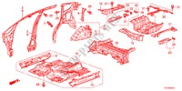 PISO/PANELES INTERIORES para Honda JAZZ HYBRID IMA-H    TEMP TIRE 5 Puertas automática completa 2012