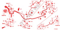 TUBERIA DE FRENO/MANGUERA(RH)(DISCO) para Honda JAZZ HYBRID IMA-H 5 Puertas automática completa 2012