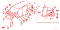 ANILLO(DELANTERO) para Honda ODYSSEY EXL 5 Puertas 5 velocidades automática 2011