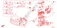 CONJUNTO DE ALAMBRES(2) para Honda ODYSSEY EXL 5 Puertas 5 velocidades automática 2011