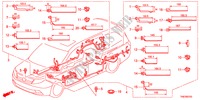 CONJUNTO DE ALAMBRES(4) para Honda ODYSSEY TOURING 5 Puertas 6 velocidades automática 2011