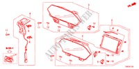 PANTALLA INFORMATIVA/PANTALLA DE NAVEGACION para Honda ODYSSEY LX 5 Puertas 5 velocidades automática 2011