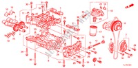 BOMBA DE ACEITE(2.4L) para Honda ACCORD 2.4 EX 4 Puertas 5 velocidades automática 2009