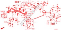 LINEAS DE FRENO(VSA) (DIESEL) (LH) para Honda ACCORD 2.2 S 4 Puertas 6 velocidades manual 2009