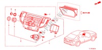 MODULO CENTRAL (NAVEGACION) para Honda ACCORD 2.2 EX-GT 4 Puertas 6 velocidades manual 2009