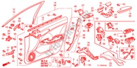 RECUBRIMIENTO DE PUERTA(LH) para Honda ACCORD 2.4 EXECUTIVE 4 Puertas 6 velocidades manual 2009