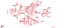 TURBOALIMENTADOR(DIESEL) para Honda ACCORD 2.2 EX 4 Puertas 6 velocidades manual 2009