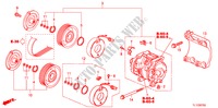 ACONDICIONADOR DE AIRE(COMPRESOR)(DIESEL) para Honda ACCORD 2.2 EXECUTIVE 4 Puertas 5 velocidades automática 2011