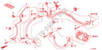 ACONDICIONADOR DE AIRE(MANGUERAS/TUBERIAS)(2.4L)(RH) para Honda ACCORD 2.4 EX 4 Puertas 5 velocidades automática 2011