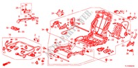 ASIENTO DEL.(DER.)(ASIENTO HIDRAULICO COMPLETO)(2) para Honda ACCORD 2.4 EX 4 Puertas 6 velocidades manual 2011
