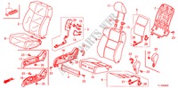 ASIENTO DELANTERO(DER.)(RH) para Honda ACCORD 2.2 ES 4 Puertas 6 velocidades manual 2011