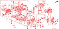 BOMBA DE ACEITE(2.4L) para Honda ACCORD 2.4 EX 4 Puertas 6 velocidades manual 2010