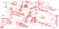 CAJA DE ENGRANAJE DE P.S.(EPS)(RH) para Honda ACCORD 2.4 EXECUTIVE 4 Puertas 6 velocidades manual 2011
