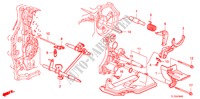 HORQUILLA DE CAMBIO(DIESEL) para Honda ACCORD 2.2 EX 4 Puertas 5 velocidades automática 2011