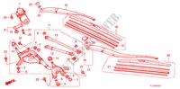 LIMPIAPARABRISAS(RH) para Honda ACCORD 2.2 S 4 Puertas 5 velocidades automática 2011