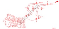 MANGUERA DE AGUA(2.4L)(LH) para Honda ACCORD 2.4 S 4 Puertas 6 velocidades manual 2011