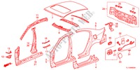 PANELES EXTERIORES/PANEL TRASERO para Honda ACCORD 2.0 EXECUTIVE 4 Puertas 5 velocidades automática 2011