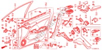 RECUBRIMIENTO DE PUERTA(RH) para Honda ACCORD 2.4 TYPE S 4 Puertas 6 velocidades manual 2010