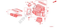 SOPLADOR DE CALEFACTOR(LH) para Honda ACCORD 2.0 EXECUTIVE 4 Puertas 5 velocidades automática 2011