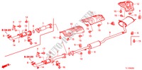 TUBERIA DE ESCAPE(DIESEL) para Honda ACCORD 2.2 TYPE S-H 4 Puertas 6 velocidades manual 2011