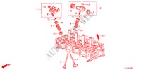 VALVULA/BRAZO DE BALANCIN(2.4L) para Honda ACCORD 2.4 EXECUTIVE 4 Puertas 6 velocidades manual 2011