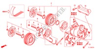 ACONDICIONADOR DE AIRE(COMPRESOR)(2.4L) para Honda ACCORD 2.4 S 4 Puertas 5 velocidades automática 2012