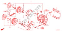 ACONDICIONADOR DE AIRE(COMPRESOR)(DIESEL) para Honda ACCORD 2.2 EXECUTIVE 4 Puertas 5 velocidades automática 2012