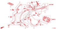 ACONDICIONADOR DE AIRE(MANGUERAS/TUBERIAS)(2.4L)(LH) para Honda ACCORD 2.4 S 4 Puertas 5 velocidades automática 2012