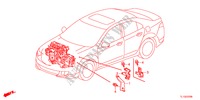 APOYO DE GRUPO DE CABLE DE MOTOR para Honda ACCORD 2.0 EX 4 Puertas 5 velocidades automática 2012