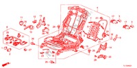 ASIENTO DEL.(DER.)(ALTURA MANUAL) para Honda ACCORD 2.2 ELEGANCE 4 Puertas 6 velocidades manual 2012
