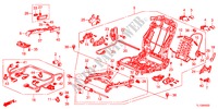ASIENTO DEL.(DER.)(ASIENTO HIDRAULICO COMPLETO) para Honda ACCORD 2.2 EXECUTIVE 4 Puertas 5 velocidades automática 2012