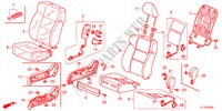 ASIENTO DELANTERO(DER.)(RH) para Honda ACCORD 2.2 EXECUTIVE 4 Puertas 6 velocidades manual 2012