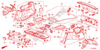 BANDEJA TRASERA/RECUBRIMIENTO LATERAL para Honda ACCORD 2.2 EXECUTIVE 4 Puertas 6 velocidades manual 2012