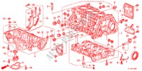 BLOQUE DE CILINDRO/COLECTOR DE ACEITE(2.0L) para Honda ACCORD 2.0 S 4 Puertas 6 velocidades manual 2012