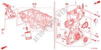 BOMBA DE ACEITE(2.0L) para Honda ACCORD 2.0 S 4 Puertas 6 velocidades manual 2012