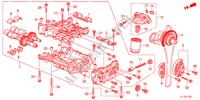 BOMBA DE ACEITE(2.4L) para Honda ACCORD 2.4 S 4 Puertas 5 velocidades automática 2012