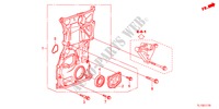 CAJA DE CADENA(2.4L) para Honda ACCORD 2.4 TYPE S 4 Puertas 6 velocidades manual 2012