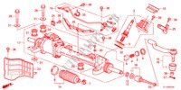 CAJA DE ENGRANAJE DE P.S.(EPS)(LH) para Honda ACCORD 2.4 EXECUTIVE 4 Puertas 5 velocidades automática 2012
