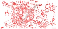 CAJA DE TRANSMISION(DIESEL) para Honda ACCORD 2.2 EXECUTIVE 4 Puertas 5 velocidades automática 2012