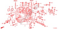 CAJA DE TRANSMISION(DIESEL) para Honda ACCORD 2.2 ES-GT 4 Puertas 6 velocidades manual 2012