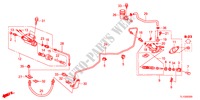 CILINDRO MAESTRO EMBRAGUE(LH) para Honda ACCORD 2.4 S 4 Puertas 6 velocidades manual 2012