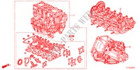 CONJ. DE MOTOR/ENS. DE TRANSMISION(DIESEL) para Honda ACCORD 2.2 EXECUTIVE 4 Puertas 6 velocidades manual 2012