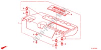 CUBIERTA DE MOTOR(DIESEL) para Honda ACCORD 2.2 S 4 Puertas 6 velocidades manual 2012