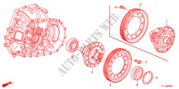 DIFERENCIAL para Honda ACCORD 2.0 EX 4 Puertas 6 velocidades manual 2012