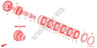 EMBRAGUE(3RD)(DIESEL) para Honda ACCORD 2.2 COMFOT 4 Puertas 5 velocidades automática 2012