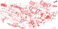 GUARNICION DE INSTRUMENTO(LADO DE PASAJERO)(RH) para Honda ACCORD 2.0 S 4 Puertas 6 velocidades manual 2012