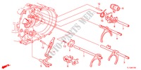 HORQUILLA DE CAMBIO(DIESEL) para Honda ACCORD 2.2 EX 4 Puertas 6 velocidades manual 2012
