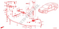 LAVADOR DE FARO DELANTERO para Honda ACCORD 2.4 TYPE S 4 Puertas 6 velocidades manual 2012
