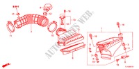 LIMPIADOR DE AIRE(2.4L) para Honda ACCORD 2.4 TYPE S 4 Puertas 6 velocidades manual 2012